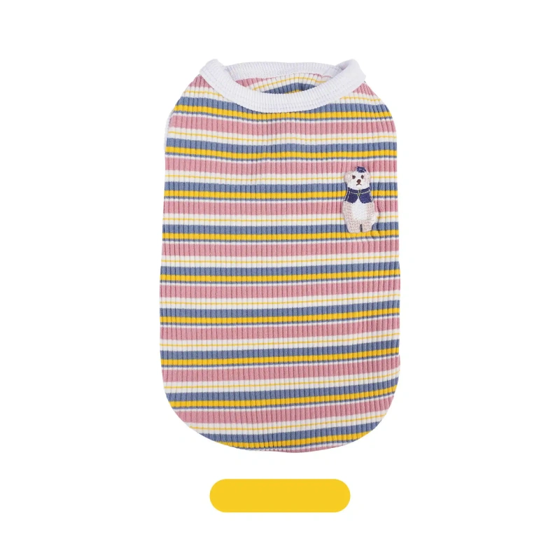 High Quality Pet Apparel Accessories Dog Clothes Wholesale Autumn And Winter New Soft Comfortable Plain Dog T shirts For Puppy