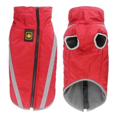 Waterproof Dog Clothes for Large Dog Jackets Winter Warm Padded Fleece Pet Coat Safety Reflective Designer Dog Clothing