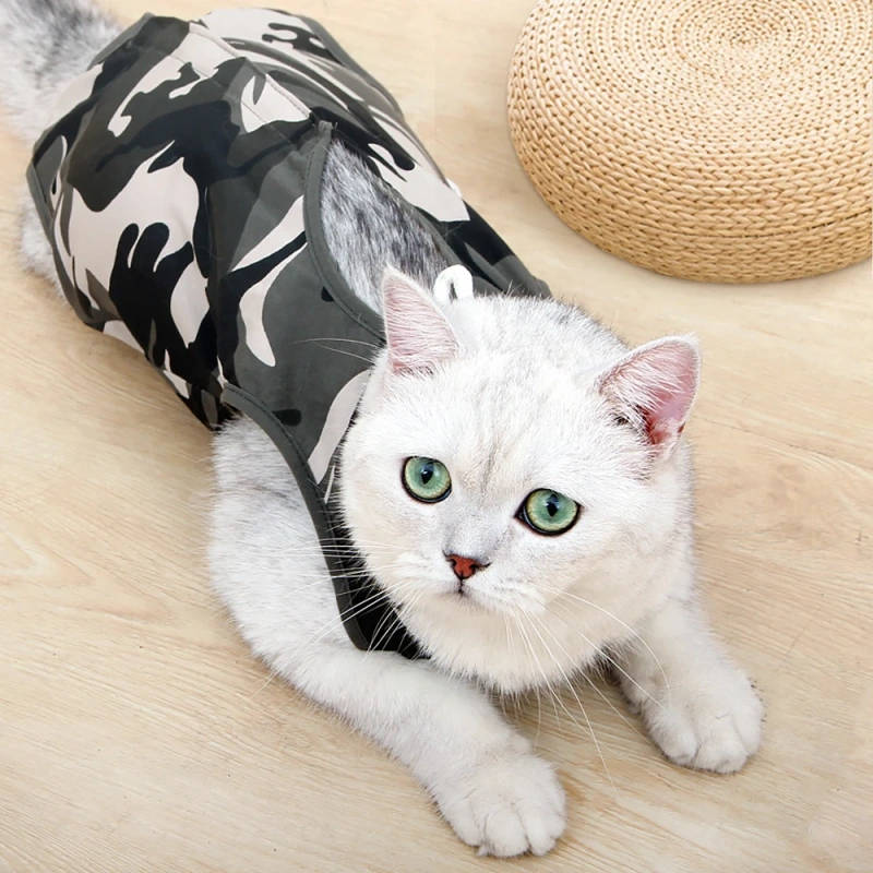 Pet clothes cat spay neuter suit cat postoperative suit row deduction weaning suit anti-licking camouflage home clothes cats