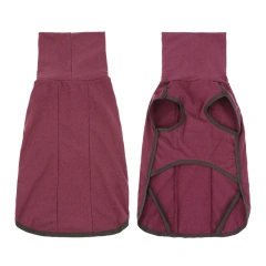 Customized High elasticity dog coat pet clothes luxury Breathable dog Vest jacket for small dogs pets outfits Cold prevention