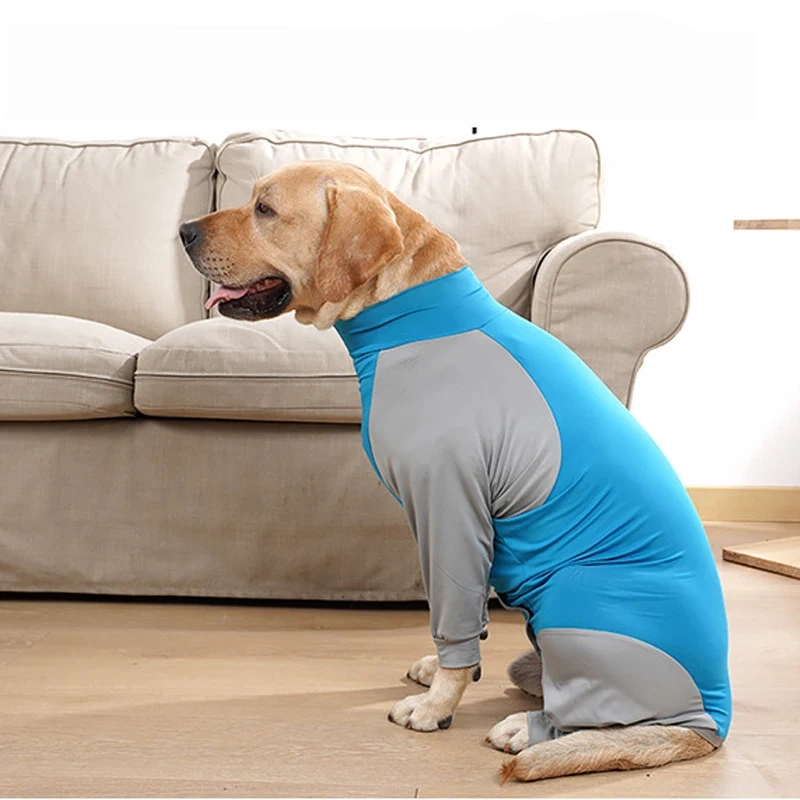 Comfortable High Elasticity Dog Four Leg Clothing After Surgery Home wear Sleepwear Four Legged Overalls For Medium Large Dogs