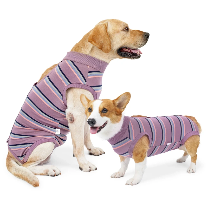 Stretchable and easy to wear limb-wrapped multi-purpose dog aftersurgery jumpsuit