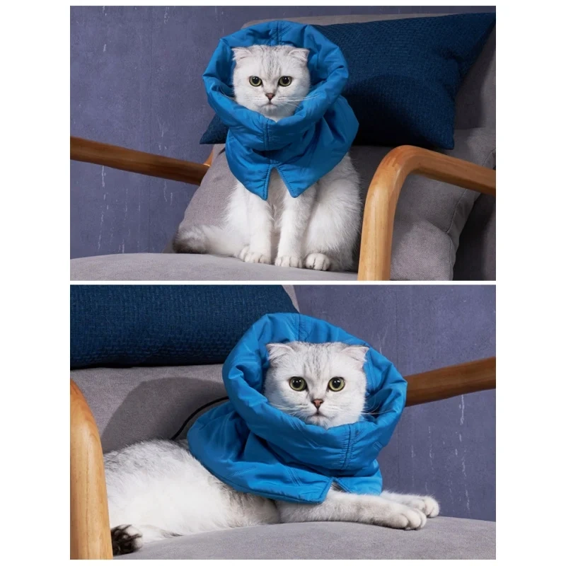 Cat Elizabethan Adjustable Collar Pet Dog Neck Cone Recovery Collar Anti-bite Protective Medical Neck Ring Pet Accessories