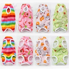 Customized Pet Hospital Gown Harness Cat Neuter Suit For Cat Sterilization Operation With Pet Accessories