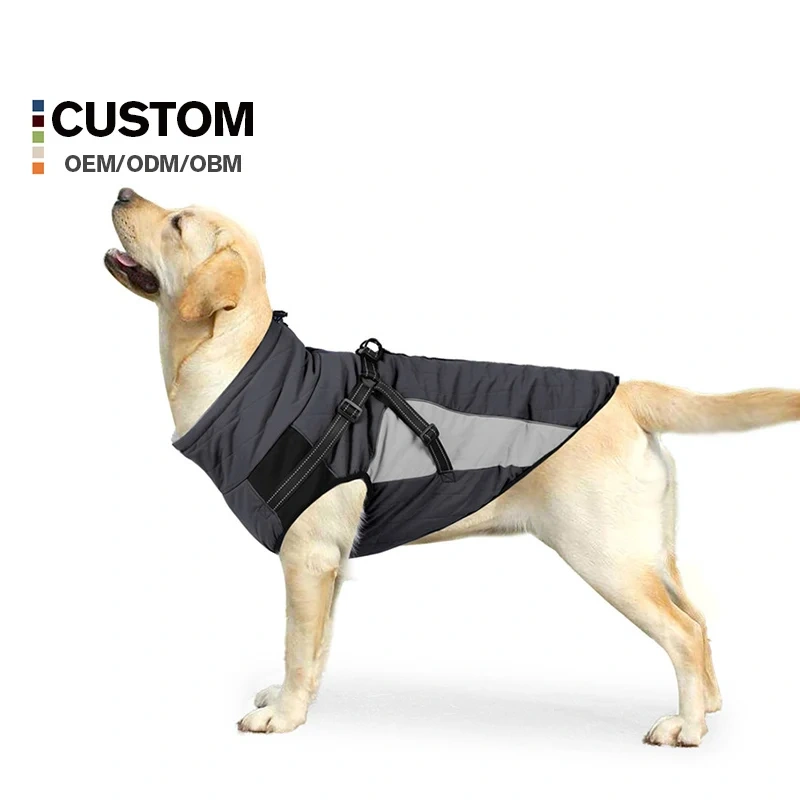 Hot Sale Designer Greyhound Winter Dog Jacket Reflective Outdoor Waterproof Coat in XL XXL Sizes Pet Warm Clothes Coat