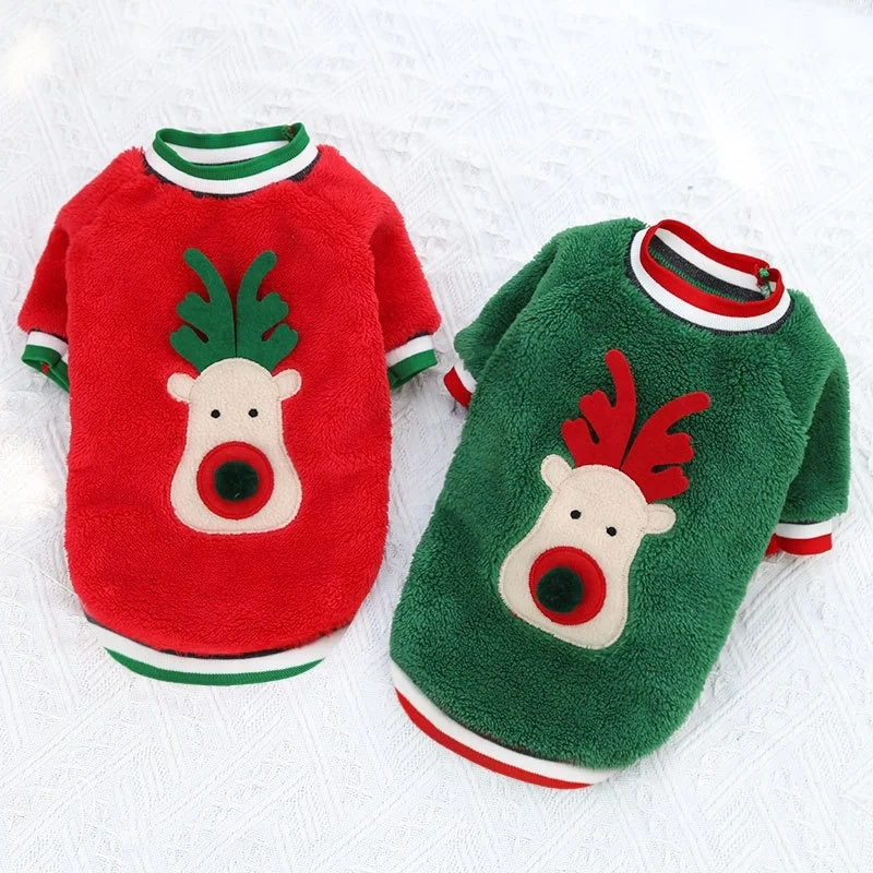 Fashionable clothes for pet winter soft fleece dog clothes pet clothes solid color dog luxury custom animal accessories pet vest