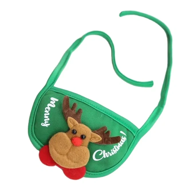 2023 new arrival Wholesale Lovely Pet Christmas Costume Holiday Winter Puppy Dog Christmas Hat And Scarf