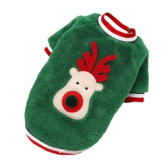 Fashionable clothes for pet winter soft fleece dog clothes pet clothes solid color dog luxury custom animal accessories pet vest