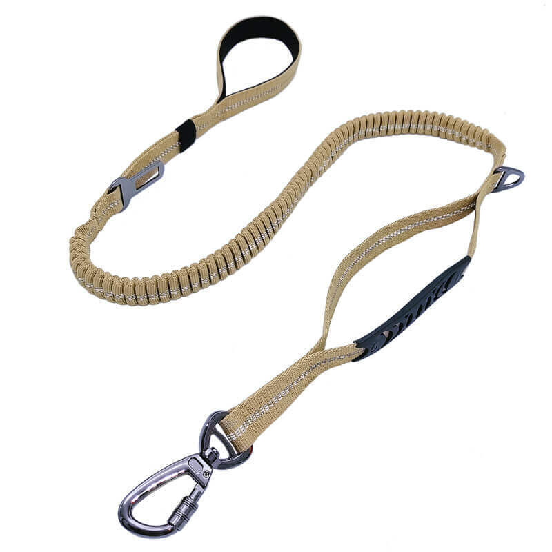 Most popular reflective anti-explosion and anti-escape large hook car-mounted dog leash for medium and large dogs