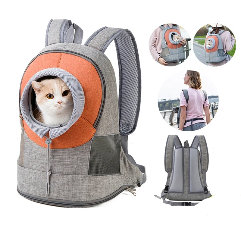 Foldable Pet Backpack Comfortable and Durable Puppy Rabbit Travel Bag Dogs Cat Pet Carrier Backpack