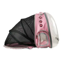 Pet Space Capsule Bubble Expandable Backpack Dog Cat Carrier Breathable Pet Carrier Bag for Travel