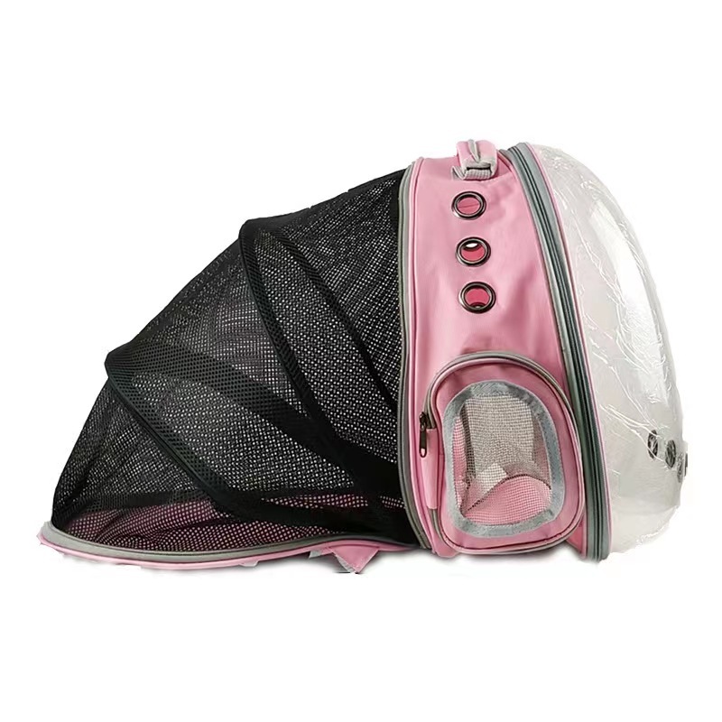 Pet Space Capsule Bubble Expandable Backpack Dog Cat Carrier Breathable Pet Carrier Bag for Travel