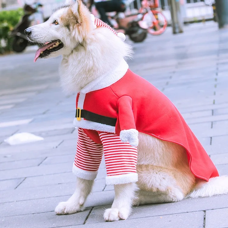 Christmas Cat Dog Sweater Pullover Winter Pets Clothes For Small Dogs Chihuahua  Puppy Jacket Pet Clothing