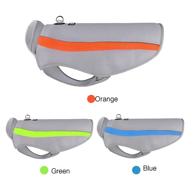 Breathable Mesh Ice Dog Cooling Vest Adjustable Dog Cooler Jacket for Summer Outdoor Activity  cooling vest for dogs