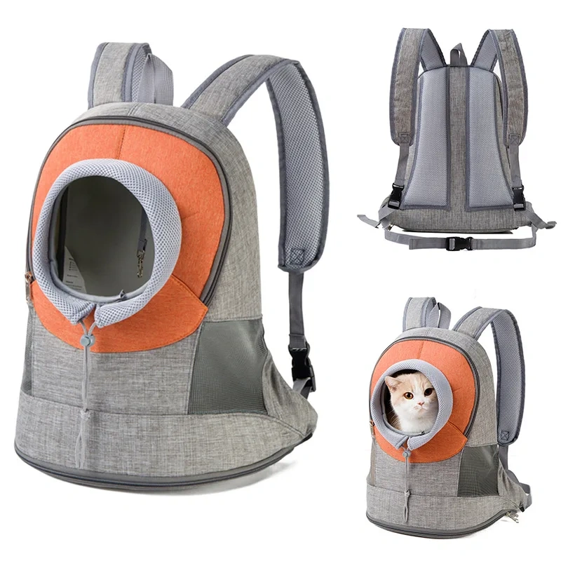 Foldable Pet Backpack Comfortable and Durable Puppy Rabbit Travel Bag Dogs Cat Pet Carrier Backpack