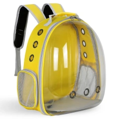 Hot sale transparent bubble space capsule pet cat and dog carrying carrier backpack pet travel carrier bag