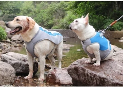 Breathable Mesh Ice Dog Cooling Vest Adjustable Dog Cooler Jacket for Summer Outdoor Activity  cooling vest for dogs