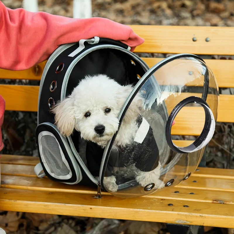 Pet Space Capsule Bubble Expandable Backpack Dog Cat Carrier Breathable Pet Carrier Bag for Travel