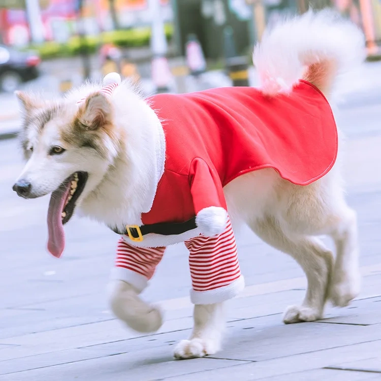 Christmas Cat Dog Sweater Pullover Winter Pets Clothes For Small Dogs Chihuahua  Puppy Jacket Pet Clothing