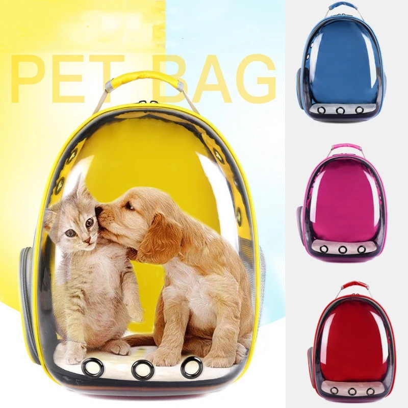Hot sale transparent bubble space capsule pet cat and dog carrying carrier backpack pet travel carrier bag