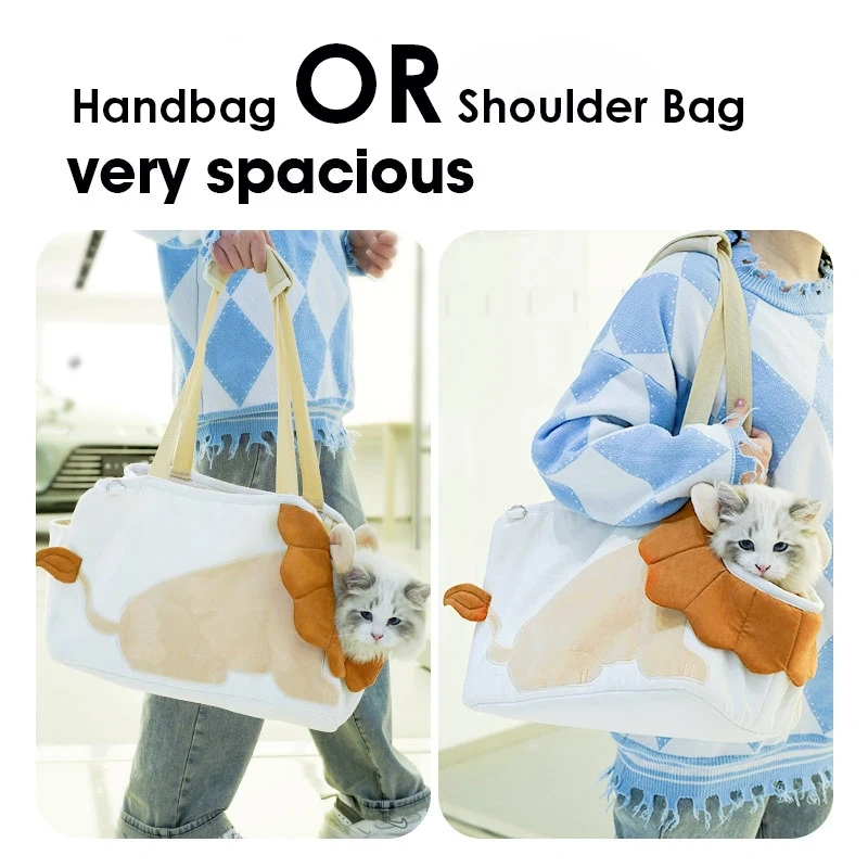 Fashion Pet Carrier Bag Portable Cat Travel Bag Pet Travel Carrier Purse Tote Bag For Small Dog Cat Handbag