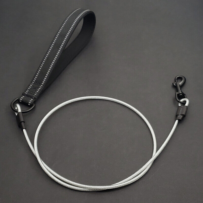 Anti-bite steel wire core dog leash