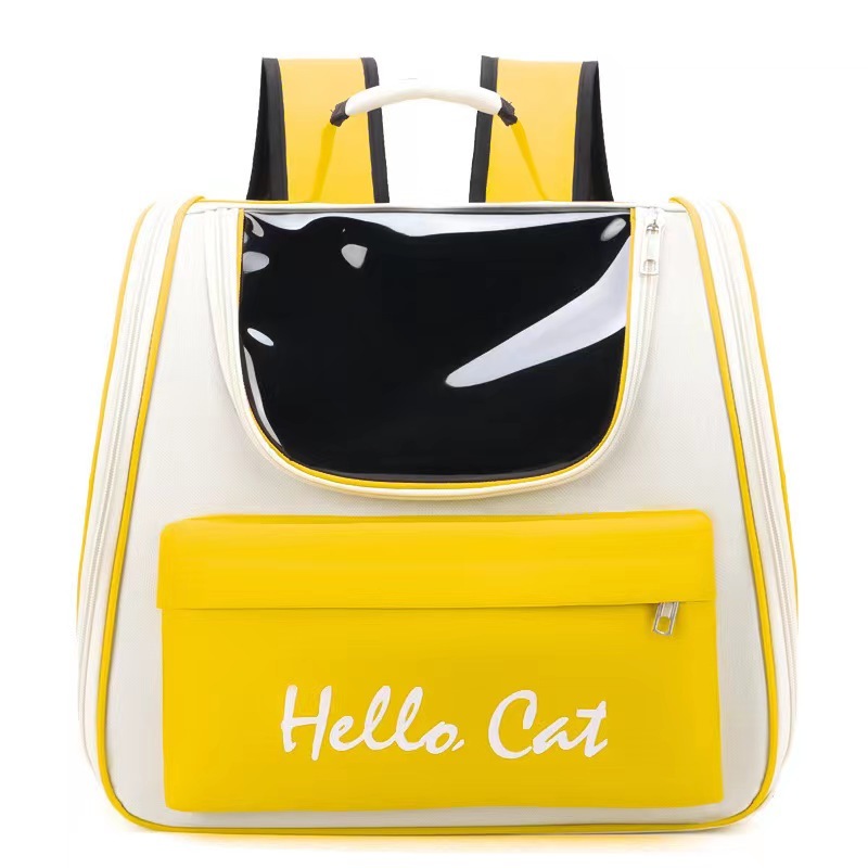 New Design Pet Custom Bags Outdoor Large Backpack Travel Breathable Pet Carrier Bag