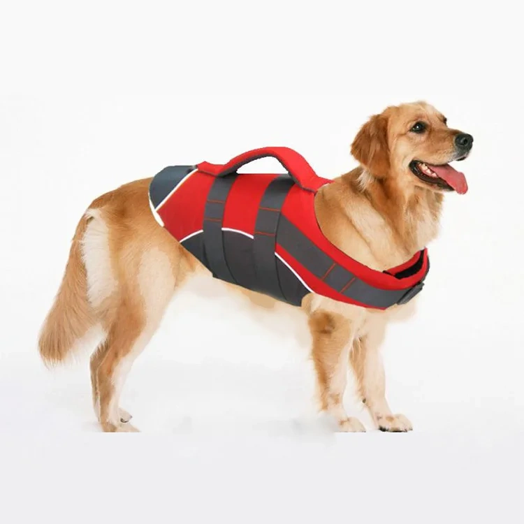 Wholesale adjustable Reflective Waterproof Pet Dog  Small Large Dogs Life Jacket