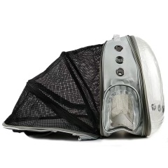 Pet Space Capsule Bubble Expandable Backpack Dog Cat Carrier Breathable Pet Carrier Bag for Travel