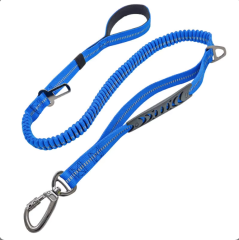 Most popular reflective anti-explosion and anti-escape large hook car-mounted dog leash for medium and large dogs