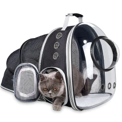 Pet Space Capsule Bubble Expandable Backpack Dog Cat Carrier Breathable Pet Carrier Bag for Travel