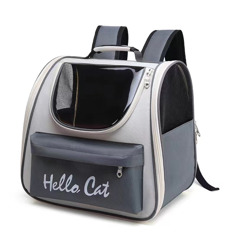 New Design Pet Custom Bags Outdoor Large Backpack Travel Breathable Pet Carrier Bag