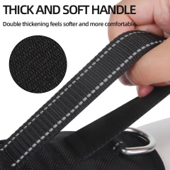 Hot Sale Custom Polyester Soft Adjustable Breathable Durable No Pull Outdoor Walking Large Dog Harness