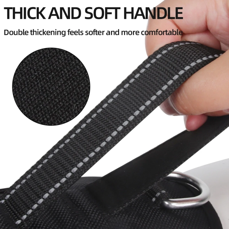 Hot Sale Custom Polyester Soft Adjustable Breathable Durable No Pull Outdoor Walking Large Dog Harness