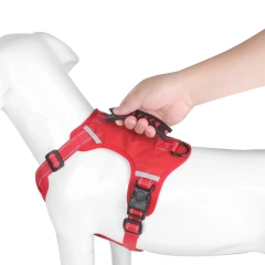 Wholesale Factory Newest Pet Harness Stocked Durable Reflective dog harnesses with padded vest