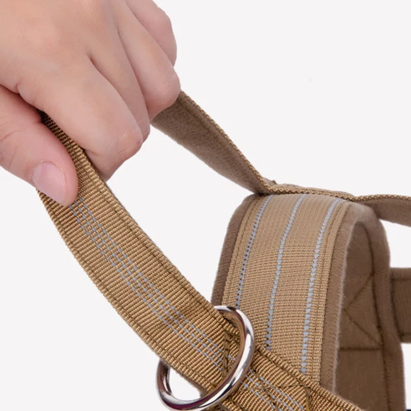 Reflective Style Harness for Dog Tactical Vest Anti Blast Nylon Dog Harness