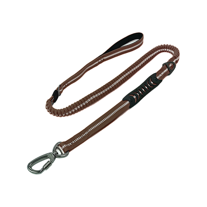Most popular reflective anti-explosion and anti-escape large hook car-mounted dog leash for medium and large dogs