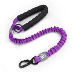 Manufacturer Wholesale pet leash Reflective Customized Training Soft Handle Elastic Bungee Dog Leash