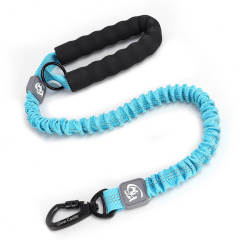 Manufacturer Wholesale pet leash Reflective Customized Training Soft Handle Elastic Bungee Dog Leash