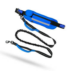 Explosion-proof running leash with waist bag.