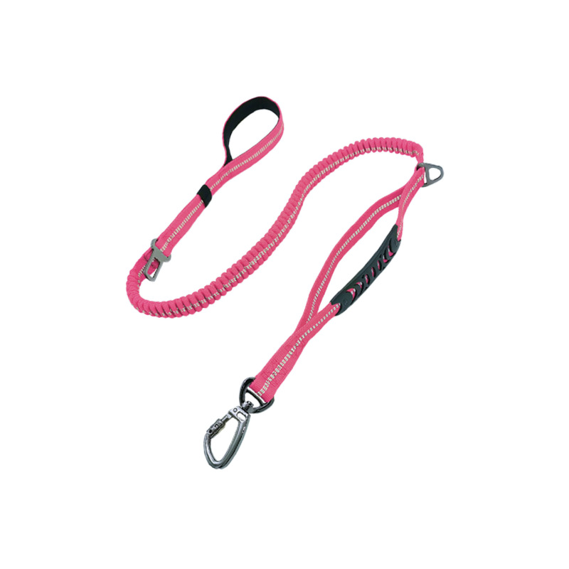 Most popular reflective anti-explosion and anti-escape large hook car-mounted dog leash for medium and large dogs