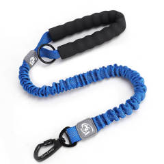 Manufacturer Wholesale pet leash Reflective Customized Training Soft Handle Elastic Bungee Dog Leash