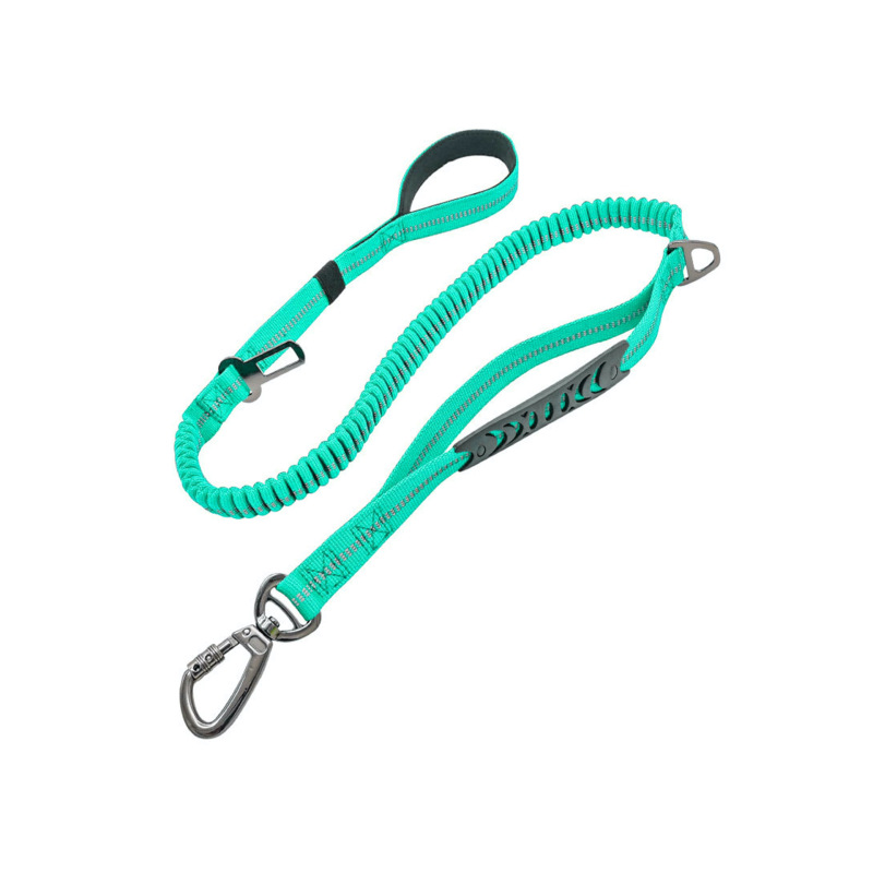 Most popular reflective anti-explosion and anti-escape large hook car-mounted dog leash for medium and large dogs