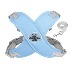 2023 hot selling Pet Leash Adjustable X- chest  for dogs and cats  pet harness