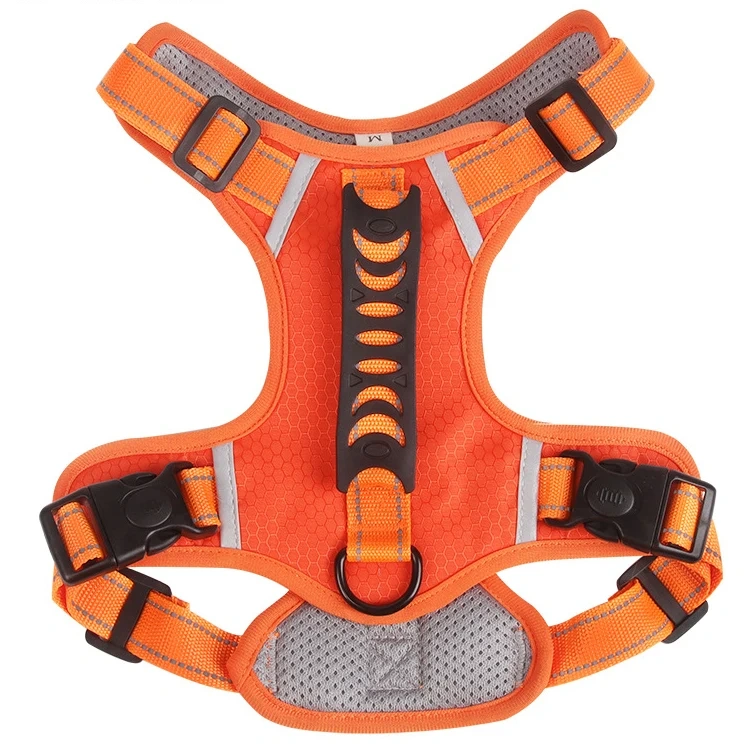 Wholesale Factory Newest Pet Harness Stocked Durable Reflective dog harnesses with padded vest