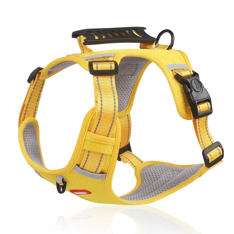Newest Pet Harness Stocked Durable Reflective dog harnesses with padded vest