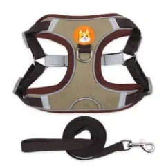 Manufacturer price dog harness and leash can be washed
