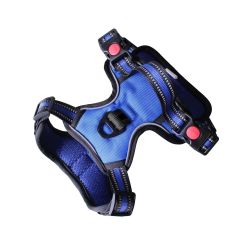 Dog Vest Harness Luxury Outdoor Nylon Adjustable Escape Proof Reflective Breathable Designer Dog Harness