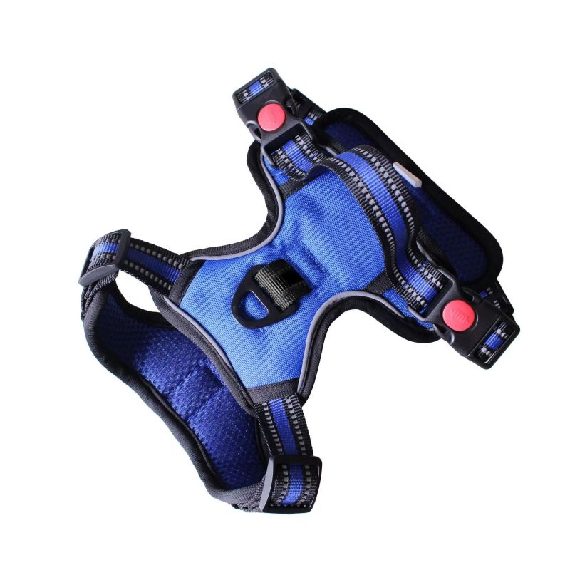 Dog Vest Harness Luxury Outdoor Nylon Adjustable Escape Proof Reflective Breathable Designer Dog Harness