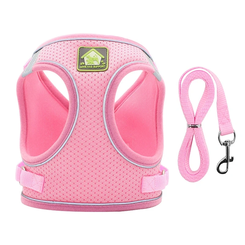 All Weather Mesh Step in Pet Vest Harness for Small and Medium Dogs by Best Pet Supplies